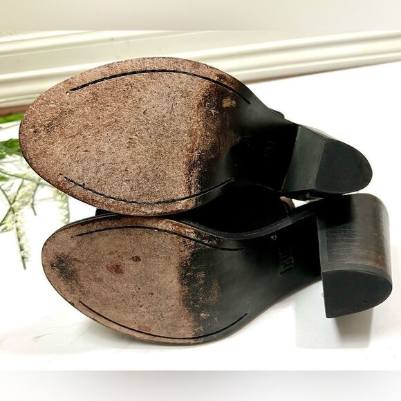 Frye Courtney Suede Slingback Heels - Picture 12 of 13